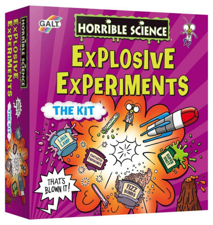 Jucării științifice și experimente - Horrible Science: Kit experimente explozive