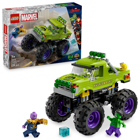 LEGO Marvel Super Heroes - Hulk în vehicul de teren contra lui Thanos