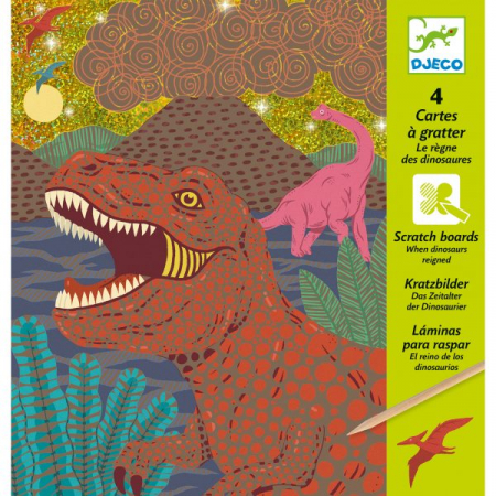 Art & Craft - joc de razuit dinozauri