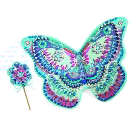 Jocuri creative - Joc creativ DIY Aripi si bagheta fermecata, Djeco