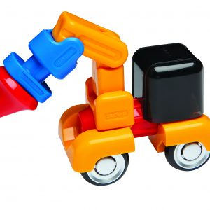 Joc cu magneți Stick-O, Set de construit vehicule, 26 piese [3]