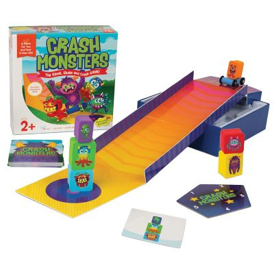 Jocuri construcție - Joc distractiv de asociere si motricitate cu mostruleti haiosi, Crash Monsters