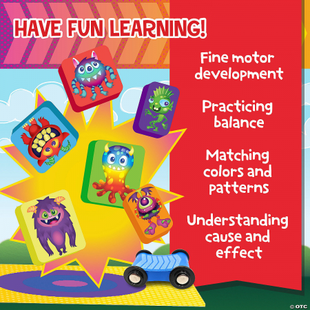 Joc distractiv de asociere si motricitate cu mostruleti haiosi, Crash Monsters [3]