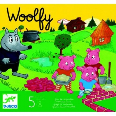 Jocuri de cooperare - Joc de cooperare Woolfy Djeco