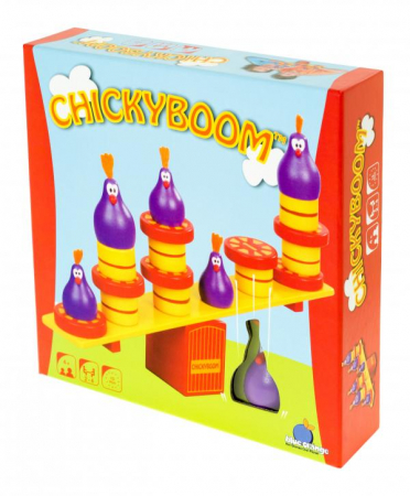 Jucării copii 5-6 ani - Joc de echilibru Chickyboom