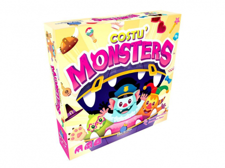Jucării copii 5-6 ani - Joc de familie Costu Monsters