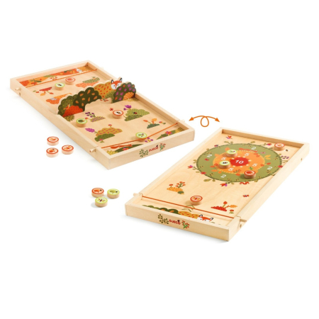 Joc de indemanare din lemn 2 in 1, Djeco [3]