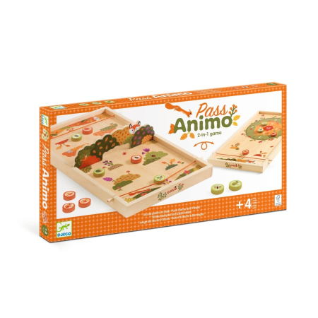 Noutăți - Joc de indemanare din lemn 2 in 1, Djeco