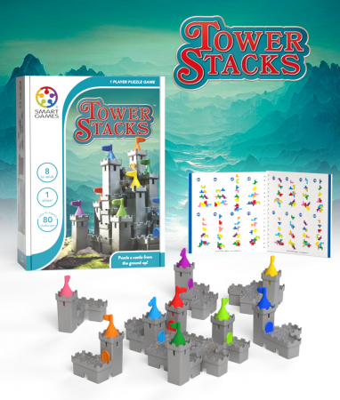 Joc de logica Smart Games, Tower Stacks [1]