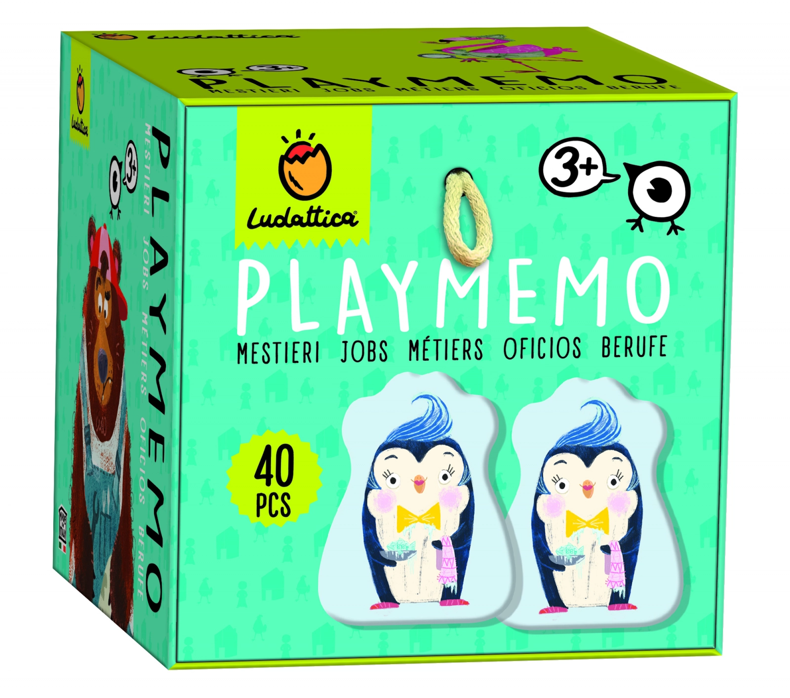 Jocuri de memorie pentru copii - Joc de memorie si indemanare Playmemo, Meserii
