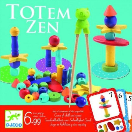 Jocuri educative pentru școală/grădiniță - Joc de îndemânare Totem zen Djeco