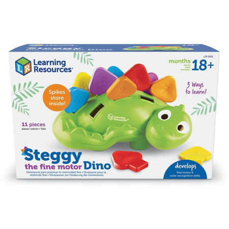 Jocuri educative - Joc de potrivire Dinozaurul Steggy