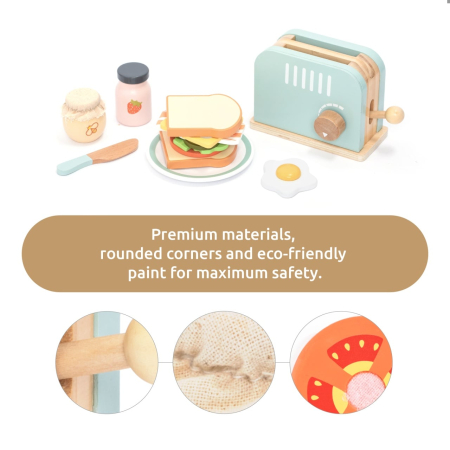 Joc de rol Invat sa prepar sandwich, UMU Toys [5]