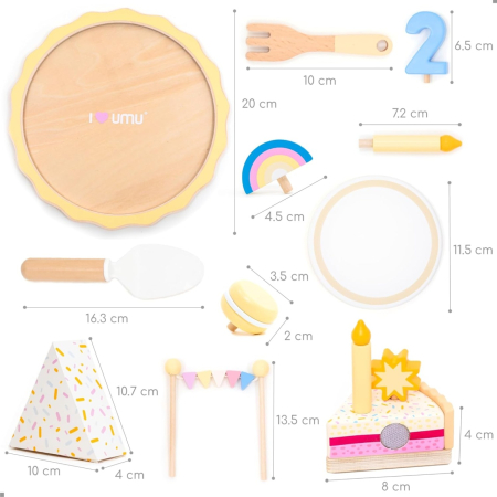 Joc de rol Tort aniversar, UMU Toys [3]