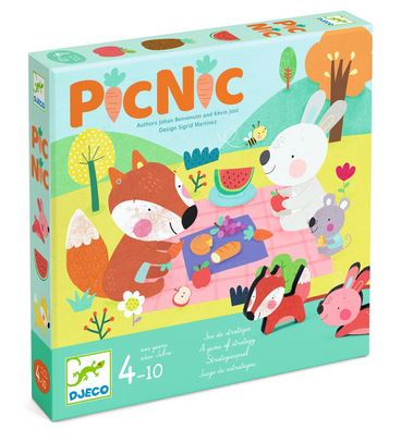 Jucării copii 5-6 ani - Joc de societate Djeco, PicNic