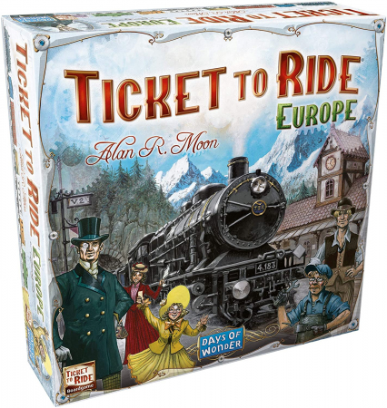 Jucării copii 10+ - Joc de societate Ticket to Ride Europa