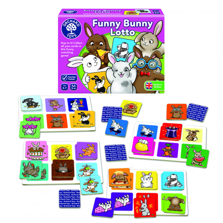 Joc educativ Iepurașul Amuzant, Funny bunny loto [2]