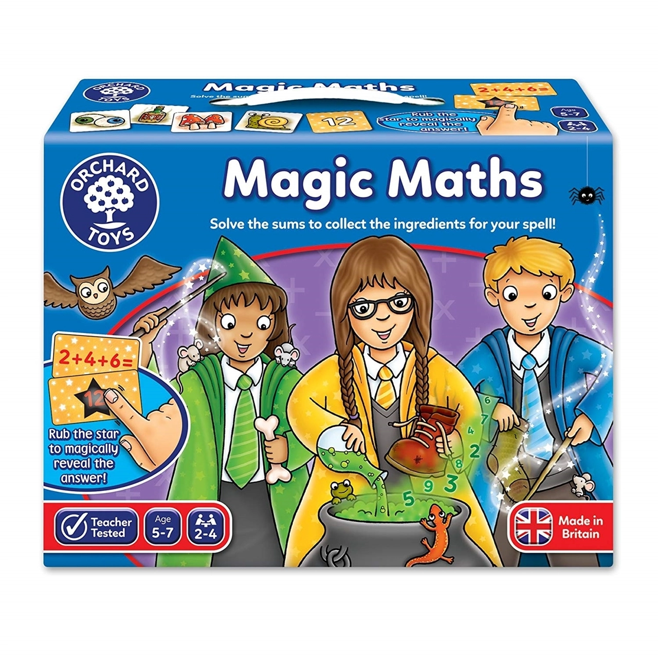 Jucării științifice și experimente - Joc educativ Magia Matematicii, Magic math