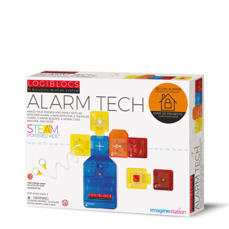 Jocuri educative pentru școală/grădiniță - Joc electronic Logiblocs - set Alarm Tech