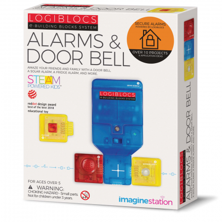 Jocuri educative pentru școală/grădiniță - Joc electronic Logiblocs - set Alarma Sonerie