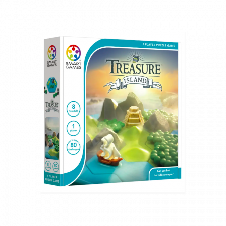 Cadouri 8 ani - Smart Games-Joc logic, Insula comorilor, Treasure Island