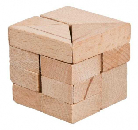 Jocuri logice - Joc logic IQ din lemn Tangram 3D