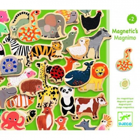 Jocuri magnetice - Joc magnetic cu animale Djeco