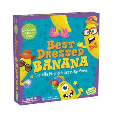 Jocuri de cooperare - Joc magnetic Imbraca banana, Best dressed Banana