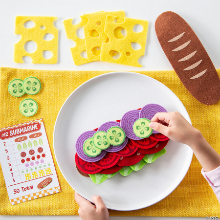 Joc matematic pentru prescolari, Math sandwich, Peaceable Kingdom [5]