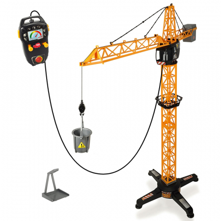 Mașinuțe și pistoale - Jucarie Dickie Toys Macara Giant Crane cu telecomanda