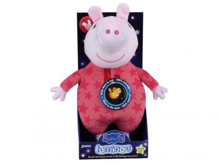 Jucarie Plus Jemini Fosforescenta 25cm Peppa Pig Luminou [4]