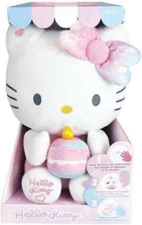 Jucării de pluș - Jucarie Plus Jemini Zi De Nastere Cu Activitati 26 cm Hello Kitty