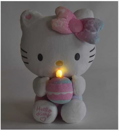 Jucarie Plus Jemini Zi De Nastere Cu Activitati 26 cm Hello Kitty [3]