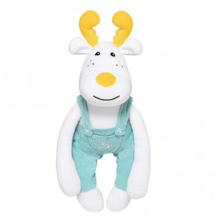 Jucarie ren de plus pentru copii, Skiddou, 30 cm [4]