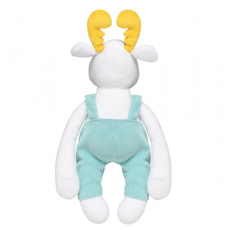 Jucarie ren de plus pentru copii, Skiddou, 30 cm [7]
