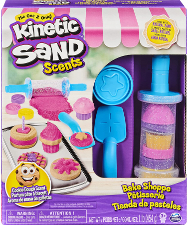 Idei de cadouri sub 100 de lei - Kinetic sand, set de patiserie