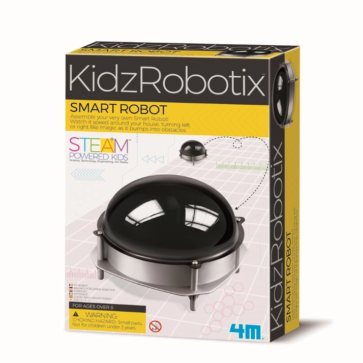 Jucării științifice și experimente - Kit construcție robot - Smart Robot, Kidz Robotix