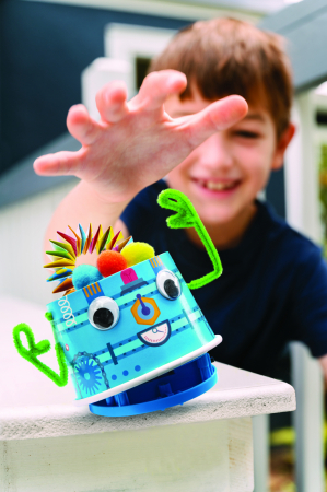 Kit creativ STEM - Robotul din carton, Thinking Kits [2]