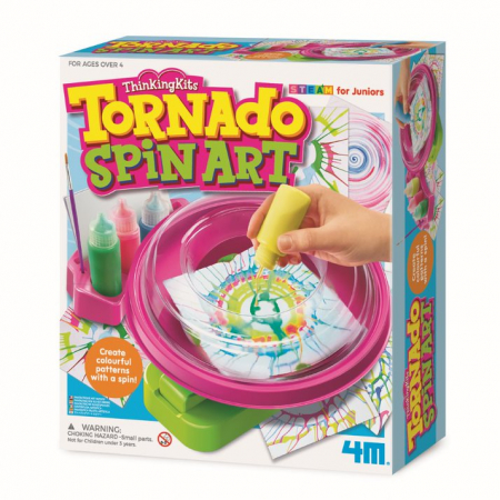 Jucării științifice și experimente - Set creativ STEM - Tornada de culori, ThinkingKits