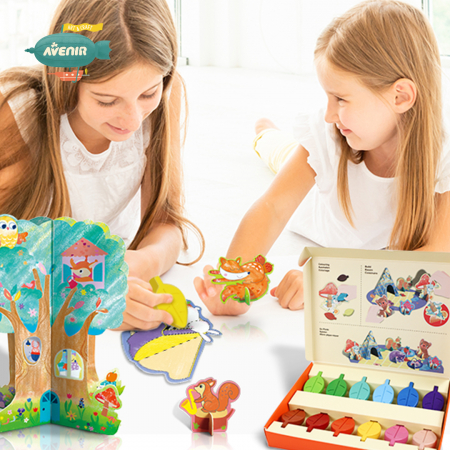 Kit de activitati cu creioane colorate - La picnic [6]