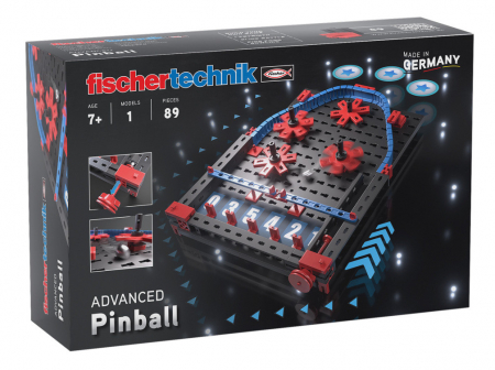 Jucării științifice și experimente - Kit STEM Construieste si joaca Pinball Fischertechnik