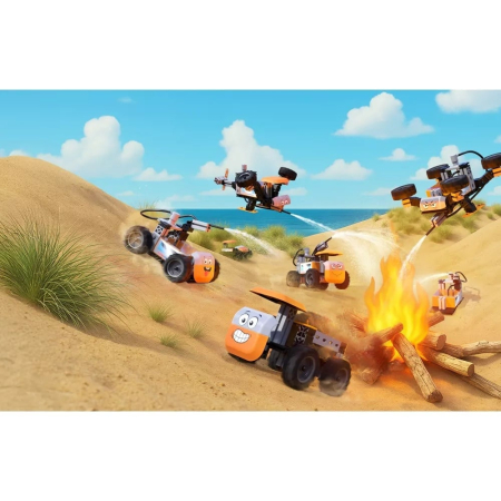 Kit STEM Cu modele interactive Universal Pro, Fischertechnik [10]