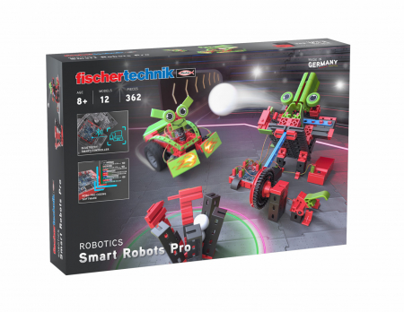 Jucării copii 7-8 ani - Kit STEM Smart Robots Pro, Fischertechnik