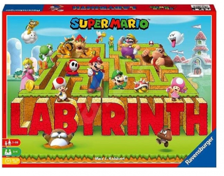 PROMOȚII - Labyrinth Super Mario, joc labirint pentru copii de la 7 ani, multilingv incl. RO