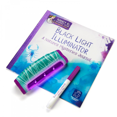 Jocuri educative - Lampa cu lumina ultravioleta si jurnal de activitati