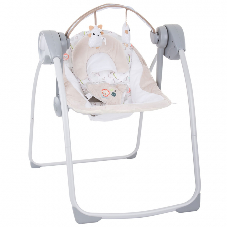 Mama și bebe - Leagan electric Chipolino Felicity beige