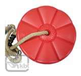 Noutăți - Leagan rotund din plastic Monkey PP10 - Rosu