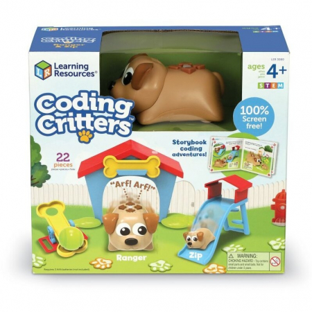 Roboți programabili - Learning Resources Joc codare - Căţeluşii jucăuşi