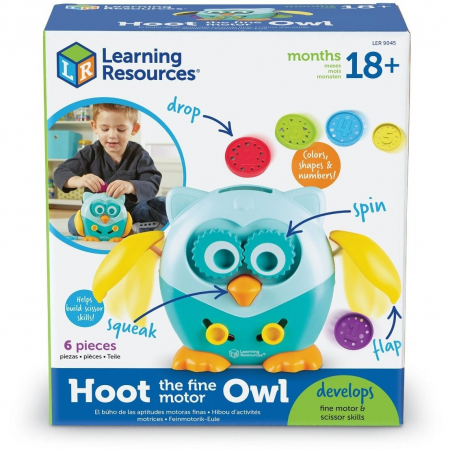 Jucării științifice și experimente - Learning Resources Joc interactiv - Bufnița cea isteață
