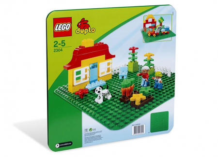 LEGO DUPLO Placa mare, verde pentru constructii [6]